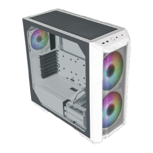 Cooler Master HAF 500 Mid Tower Case White